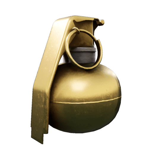 Gold Frag Grenade WARDOGS item render